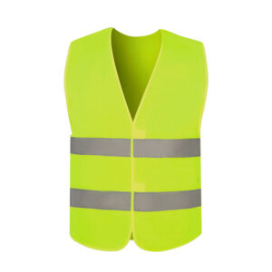 EN13356 Green Orange 60gsm Factory Sale Reflective Safety Harness