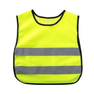 EN 20471 High Visibility Vest Breathable Traffic Vest Reflective Kids Jacket