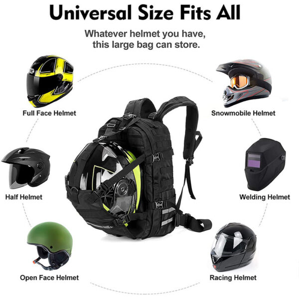 Cycling Helmet Backpack