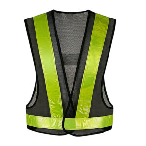 Hi Vis PVC Reflective Tape Safety Vest Breathable Mesh Work Vests