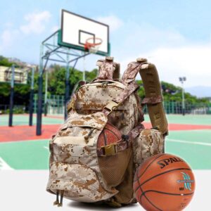 Basketball Backpack Outdoor Camouflage Multi-Functional Basketball Backpack