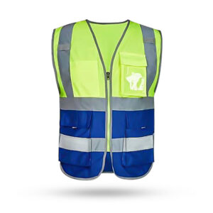 Customized Hi Vis Reflective Mesh Breathable Colorful Uniforms Workwear