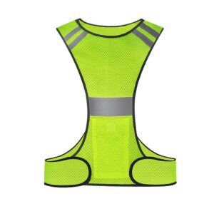 Ultrathin Lightweight Safety Vest with 360° High Visibility Running Vest