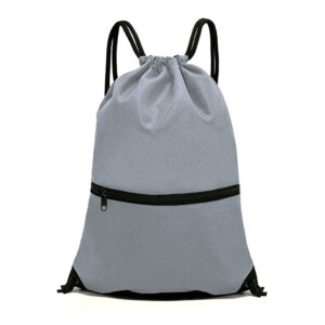Recycled Lightweight High Quality Custom Drawstring Bag For Sports, Gym, Swimming, Beach