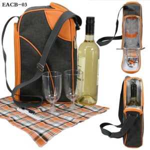 Outdoor Package Portable Insulation Custom Ice Picnic Wine Cooler Bag