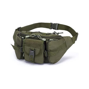 Tactical Military Adjustable Hiking Fishing Fanny Pack for Men