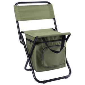 Outdoor Folding Fishing Chair Bag with Cooler Bag