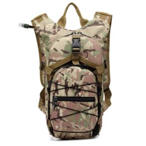 Outdoor Military Style Bicycle Carry Tactical Riding Camouflage Hydration Backpack