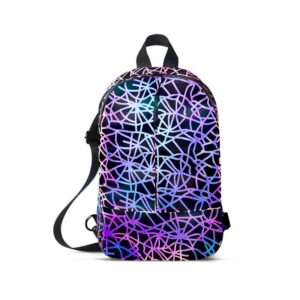 Hi Vis Luminous Safety Backpack Chest Bag Reflective