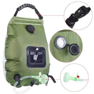 Outdoor Portable Heating Camping Shower Bag