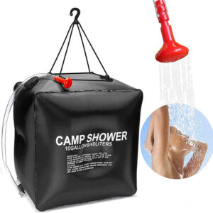 10 gallons/40L Solar Solar Heating Camping Hot Water Outdoor Shower Bag Travel